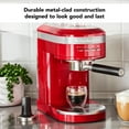 thumbnail image 5 of KitchenAid Metal Semi-Automatic Espresso Machine, Empire Red, KES6503, 5 of 9