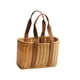 thumbnail image 2 of Cesta tejida a mano, decorativa, ligera, versátil, cesta de la compra sencilla, cesta de flores para acampar, compras, jardinería en interiores y exte Pequeño, 2 of 8