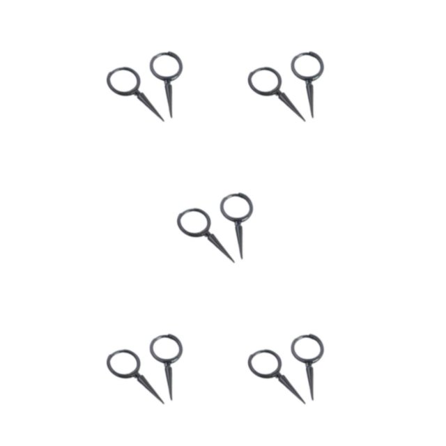 Sonducket 2 piezas de aleación para mujer, pendientes decorativos con estilo, exquisitos, para chicas, señoras, pendientes, joyería, adorno Type2 NO2