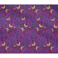 thumbnail image 4 of oneOone Cotton Flex Fabric Leaves & Floral Block Printed Fabric 1 Yard 40 Inch Wide, 4 of 4