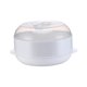 thumbnail image 5 of Calentador de microondas al vapor, vaporera para utensilios de cocina de microondas, olla para utensilios de cocina con tapa, una sola capa, 5 of 9