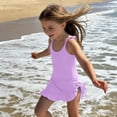 thumbnail image 6 of Kids Swimsuits Swimsuit With Shorts Two Piece Toddler Bathing Suit Girls Bikini Size 5-6 Years, 6 of 8