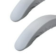 thumbnail image 3 of Par de elásticas para el de la silla de la computadora de oficina protectoras giratorias lavables para el resto gris Baoblaze Cubierta del reposabrazos de la silla, 3 of 6