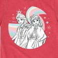 thumbnail image 3 of Frozen 2 - Anna Elsa Rainbow - Toddler And Youth Short Sleeve Graphic T-Shirt, 3 of 5