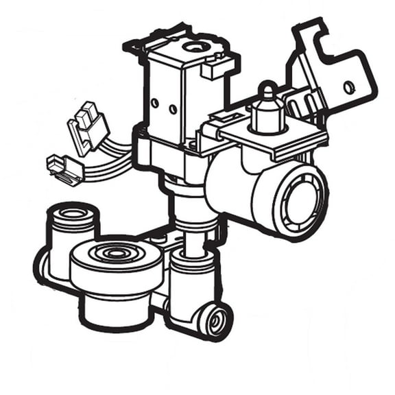 LG APPLIANCES AJU72911114 VALVE ASSEMBLY WATER - OEM PART