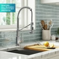 thumbnail image 4 of KRAUS Bolden 2-in-1 Commercial Style Pull Down Single Handle Water Filter Kitchen Faucet for Reverse Osmosis or Water Filtration System in Chrome, 4 of 8
