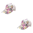 thumbnail image 2 of Sonducket Gorro de sol ligero de algodón para mujer - Gorros cómodos y modernos de tamaño universal para mujer Type2 NO2, 2 of 6
