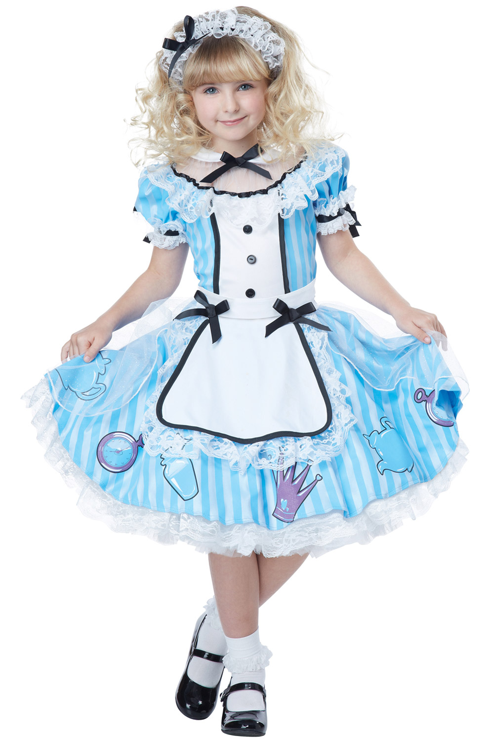 Deluxe Alice in Wonderland Child Costume
