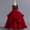 Red, variant on WOYY Toddler Girls Sequins Birthday Wedding Party Dress Princess Pageant Gown, Sizes 4-12