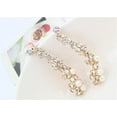 thumbnail image 3 of Xihbxyly Pendientes de Diamantes de Imitación, Elegantes Pendientes Largos, Impresionantes y Brillantes, Perfectos para Cualquier Ocasión, Estilo Moderno, Regalo para Mujer, Paquete Seguro Incluido., 3 of 4