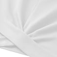 thumbnail image 7 of Karymi Blouses for Women Crew Neck Sleeveless Twist Front Crop Tank Top, Solid Slim Fit Cropped Wrap Hem Vest, Stretchy Summer Casual Crop Blouse Summer Tops, 7 of 7