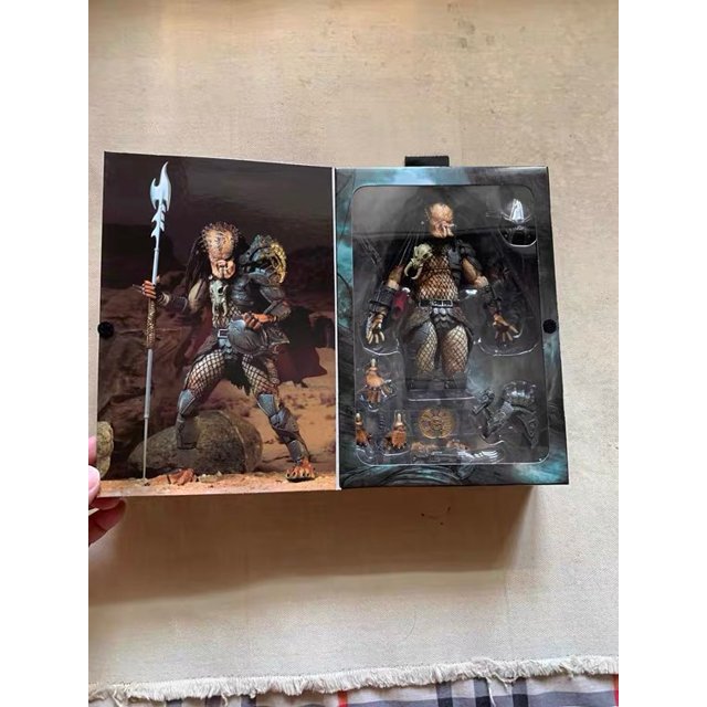 NECA-Figura de acción original Shaman City Hunter, Jungle Hunter, Achab, UlOscar Panoramic, Lost Scout, Kokor Predator Battle, DrSoned zhangyuxiang unisex
