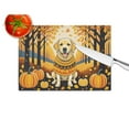 thumbnail image 4 of Carolines Treasures DAC1056LCB 15 x 12 in. Unisex Yellow Labrador Retriever Fall Glass Cutting Board - Large, 4 of 5