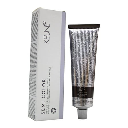 Keune Semi Color 8.17 Demi-Permanent Color Light ASH Violet Blonde 2 Oz