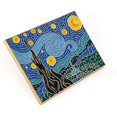 thumbnail image 3 of Pin de solapa esmaltado con pintura de noche estrellada de Van Gogh, multicolor, 1.75 pulgadas, 3 of 5