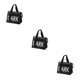 thumbnail image 4 of Inteprter Bolsa de almuerzo impermeable con aislamiento para fiambrera, contenedor de aperitivos, bolso negro Type1 NO1, 4 of 6