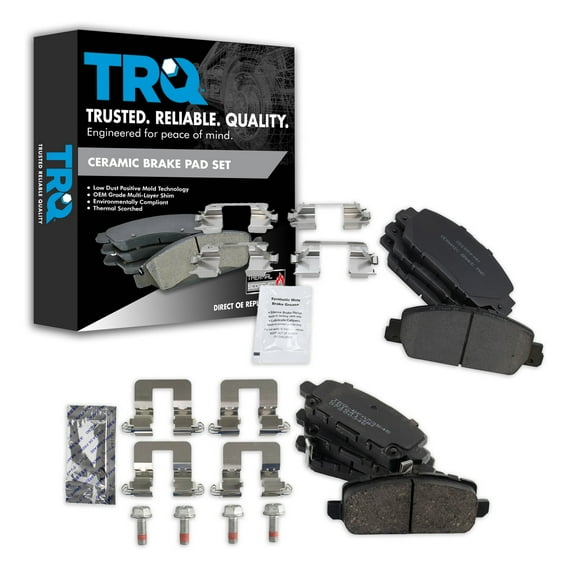 TRQ Ceramic Brake Pads Fits 2016-2021 HR-V BFA20205