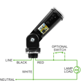 thumbnail image 1 of 10Pack,Dusk to Dawn/Day Night Sensor, Photoelectric Switch, Photo Cell Sensor,IP65 Waterproof Photocell, 1 of 7