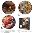 thumbnail image 3 of Designart "Toilet curious Wonderland I" Bath & Laundry Floater Framed Canvas Art Print, 3 of 7