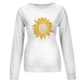 thumbnail image 6 of Patlollav Pntutb Women Long Sleeve Shirts,Ladies Sweatshirt Loose Tunic Tops, 6 of 7