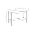 thumbnail image 2 of UrbanPro Engineered Wood Writing Desk in Silver Sycamore/Brown, 2 of 10