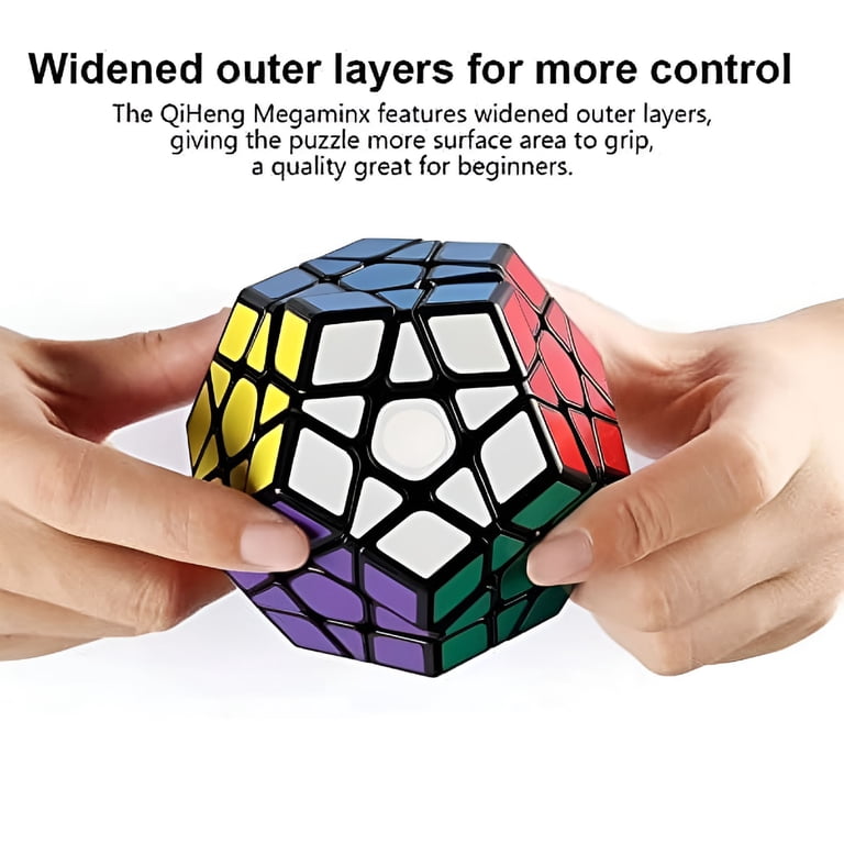 BESTSKY Speed Cube,3x3x3 Dodecahedron Puzzle Cube for All Ages,ABS