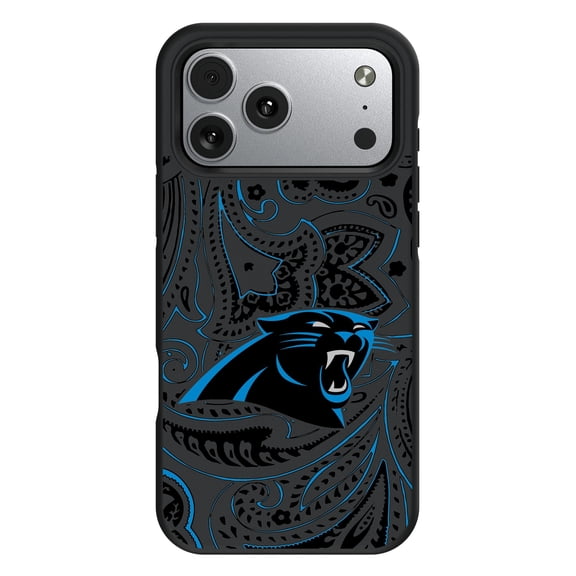 Carolina Panthers iPhone Paisley Design Bump Case