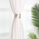 thumbnail image 4 of BRIGHTFUFU 2 piezas de hebillas decorativas de aleación para cortinas con forma de hoja, 4 of 8