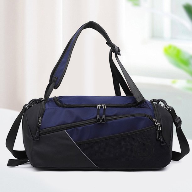Oxford Fitness Bag Bolsas de gimnasio portátiles de gran capacidad para hombres y mujeres (azul) Ndcxsfigh Para Estrenar