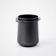 thumbnail image 1 of Crema Coffee Products Taza dosificadora de 54 mm, negra, 100% acero inoxidable, taza dosificadora de café expreso, compatible con portafiltros Breville de 54 mm, 1 of 4