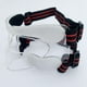 thumbnail image 1 of Máscara facial de baloncesto, protectores deportivos, protector facial con correa ajustable, protectores faciales de béisbol para nariz rota, Cuerda roja de cara completa DYNWAVEMX Protector de nariz de baloncesto, 1 of 8