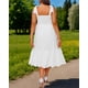 thumbnail image 5 of Vestido Pinup Fashion, blanco, verano, talla grande 2025 para mujer, 5 of 5