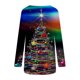 thumbnail image 5 of Tops Para Mujer Blusa de Navidad Camisas de Manga Larga Otoño Moda Casual Cuello Redondo Suelto Impreso Odeerbi ODB169612, 5 of 5