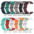 thumbnail image 2 of For Garmin Venu Sq 20mm Solid Color Silicone Watch Band, 2 of 4