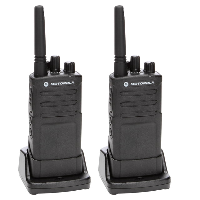 Radio Empresarial Bidireccional Motorola RMU2080 Resistente en Sitio Pack de 2