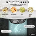 thumbnail image 4 of Qucyy Kitchen Sink Strainer - Food Catcher for Most Sink Drains - Rust Free Stainless Steel - 2 Pack - 4.5 Inch Diameter, 4 of 5