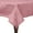 Pink, variant on Ultimate Textile Crinkle Taffeta - Delano 45 x 45-Inch Square Tablecloth