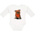 thumbnail image 3 of Inktastic Brussels Griffon In Scarf Boys or Girls Long Sleeve Baby Bodysuit, 3 of 5