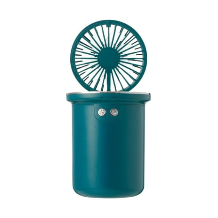 

USB Charging Mini Folding Moisturizing Multi-function Spray Cold Desktop Smart Electric Fan