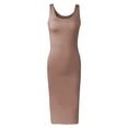 thumbnail image 4 of ANINEO Womens Summer Dresses Casual Solid Color Casual Sleeveless Crew Neck Birthday Dress, 4 of 4