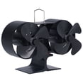 thumbnail image 4 of Ventilador De Estufa, Respetuoso Con El Medio Ambiente, Iniciado Automáticamente, Ventiladores De Chimenea De 8 Aspas, Distribución Eficiente Del Calor Para Leña, 4 of 7