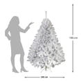 thumbnail image 3 of Árbol de Navidad Naviplastic Canadiense color Blanco de 190 cm, 3 of 3