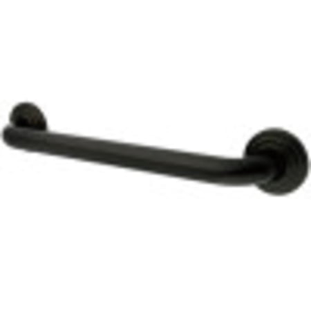 Kingston Brass DR314125 Restoration 12-Inch Decorative 1-1/4-Inch OD Grab Bar, Oil Rubbed Bronze