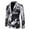 Black, variant on Yaoyar Men's Fashion 1 Button Printed Suit Floral Casual Blazer Sports Coat Prom Tie Dye Dinner Sport Coat Blazers Black 2XL