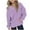 Purple1, variant on GigrtiJin Long Sleeve Sweatshirts for Kids Fall Winter Basic Sweatshirts V Neck Pullover Sweatshirts with Pocket 2T-12T