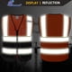 thumbnail image 5 of Chaleco de seguridad Ekksafety EK175 reflectante de 5 bolsillos ANSI, 5 of 6