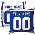 thumbnail image 1 of wonima44 Throw Pillow Buffalo Custom Any Name and Number for Men Women Boy Gift, 1 of 1