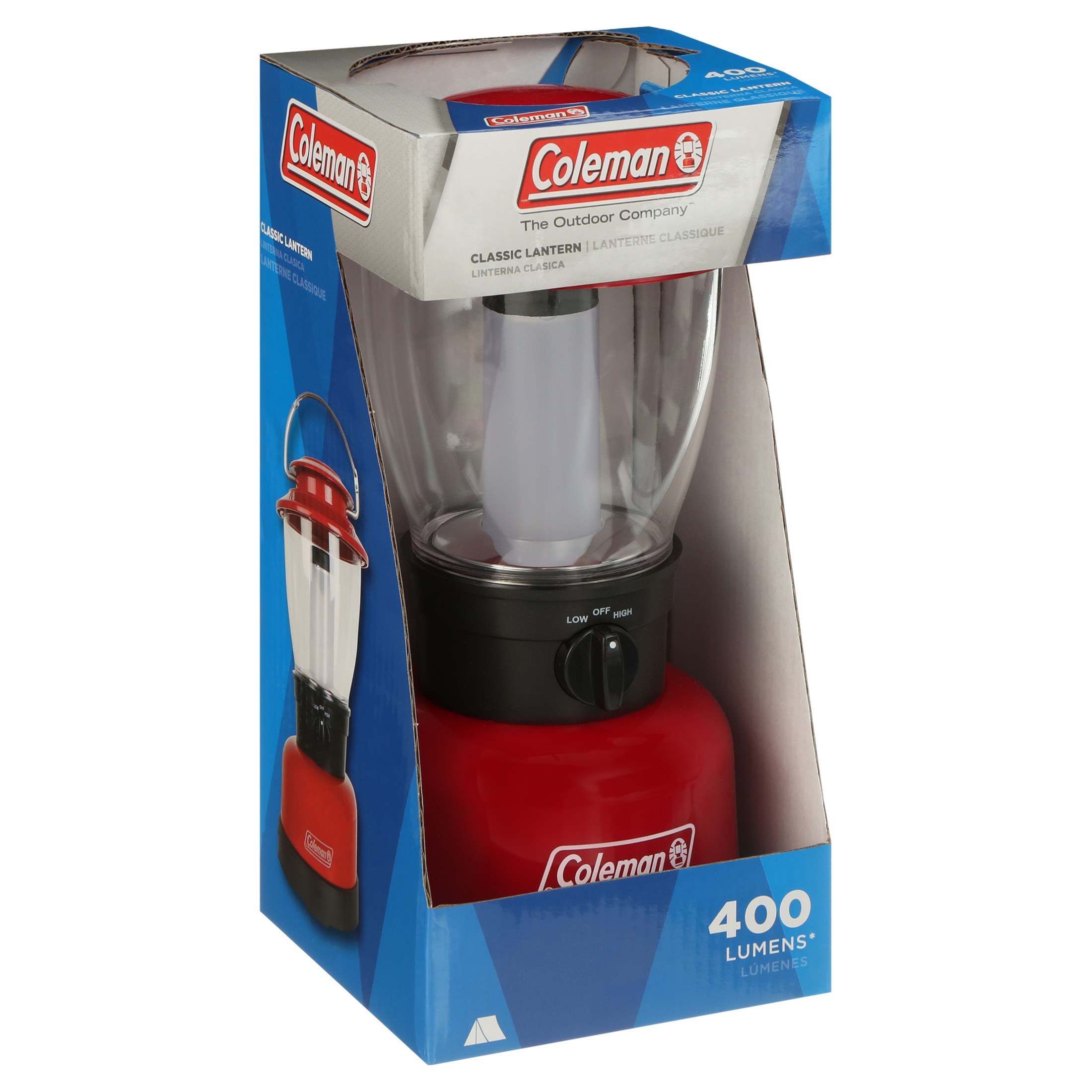 Coleman 400 Lumens Personal LED Lantern with 4D Battery