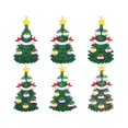 thumbnail image 1 of Adornos navideños de la familia Newstar, adornos colgantes, adornos navideños para árboles de Navidad, adornos navideños para parejas de erizos, 1 of 4