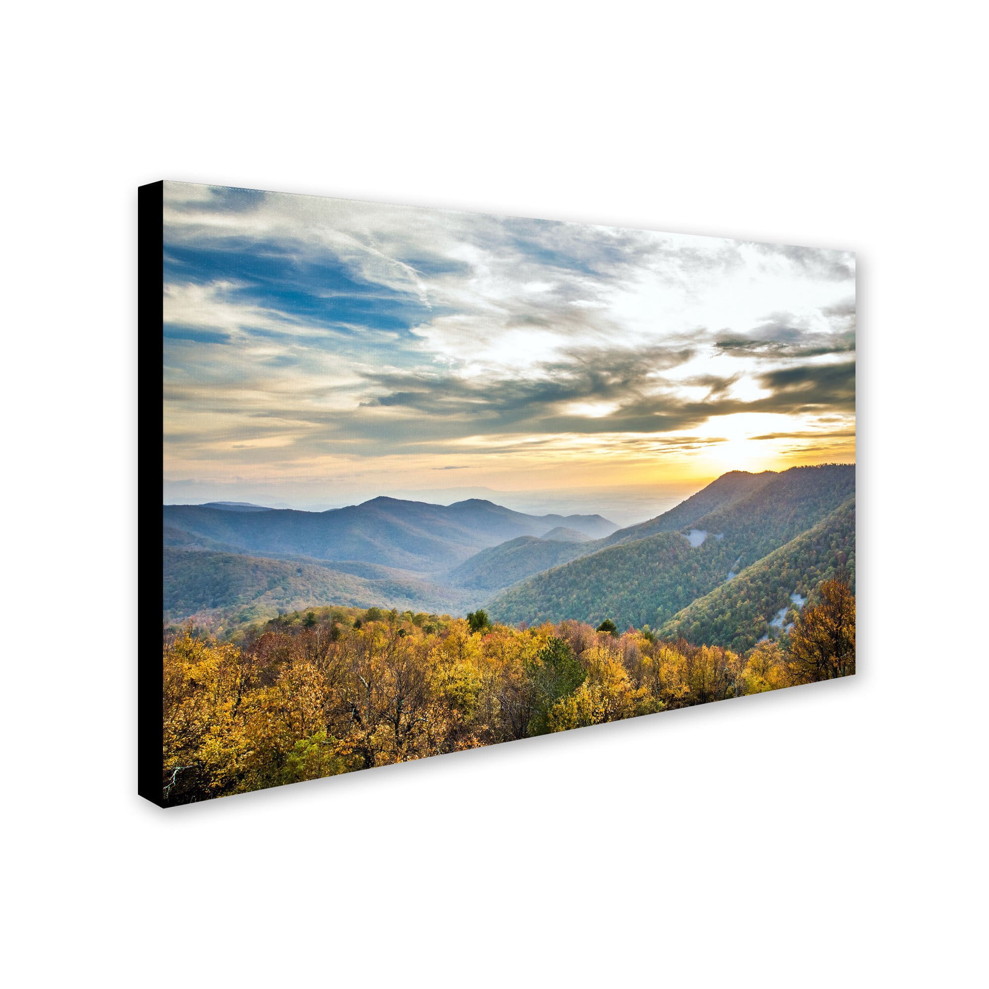 Trademark Fine Art "Shenandoah" Canvas Art by Pierre Leclerc